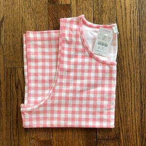 J. Crew Pink Gingham